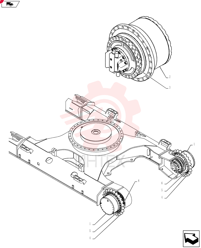 HYDRAULIC MOTOR LS15V00020F3