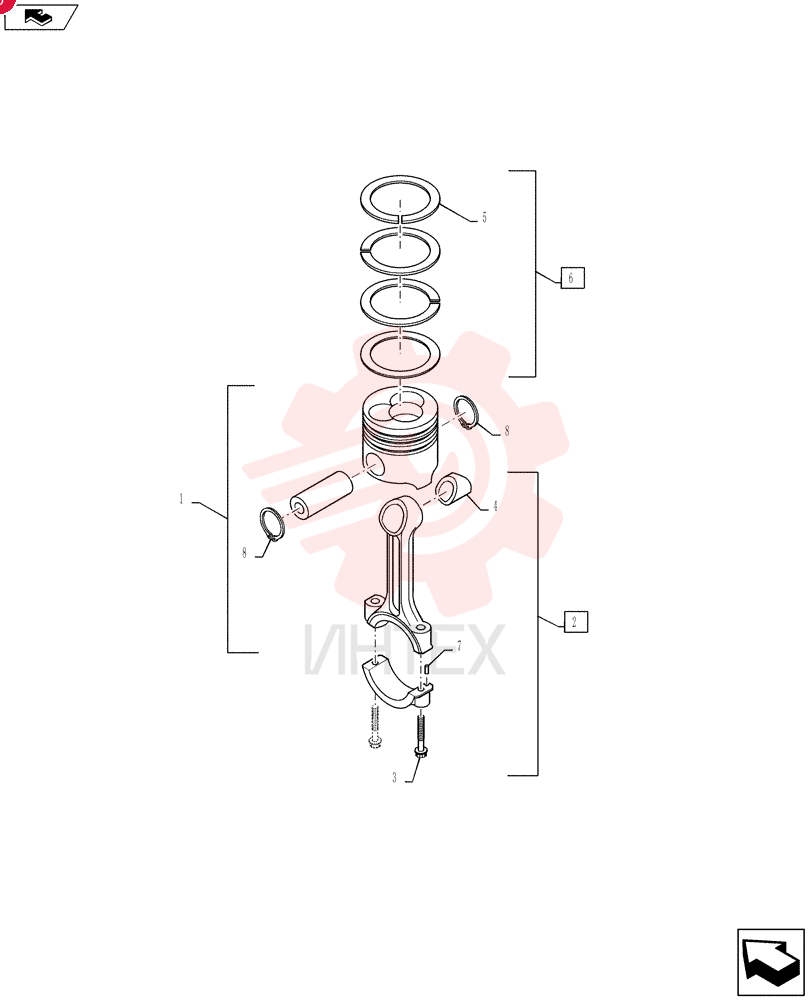 PISTON PIN VH04133E0110
