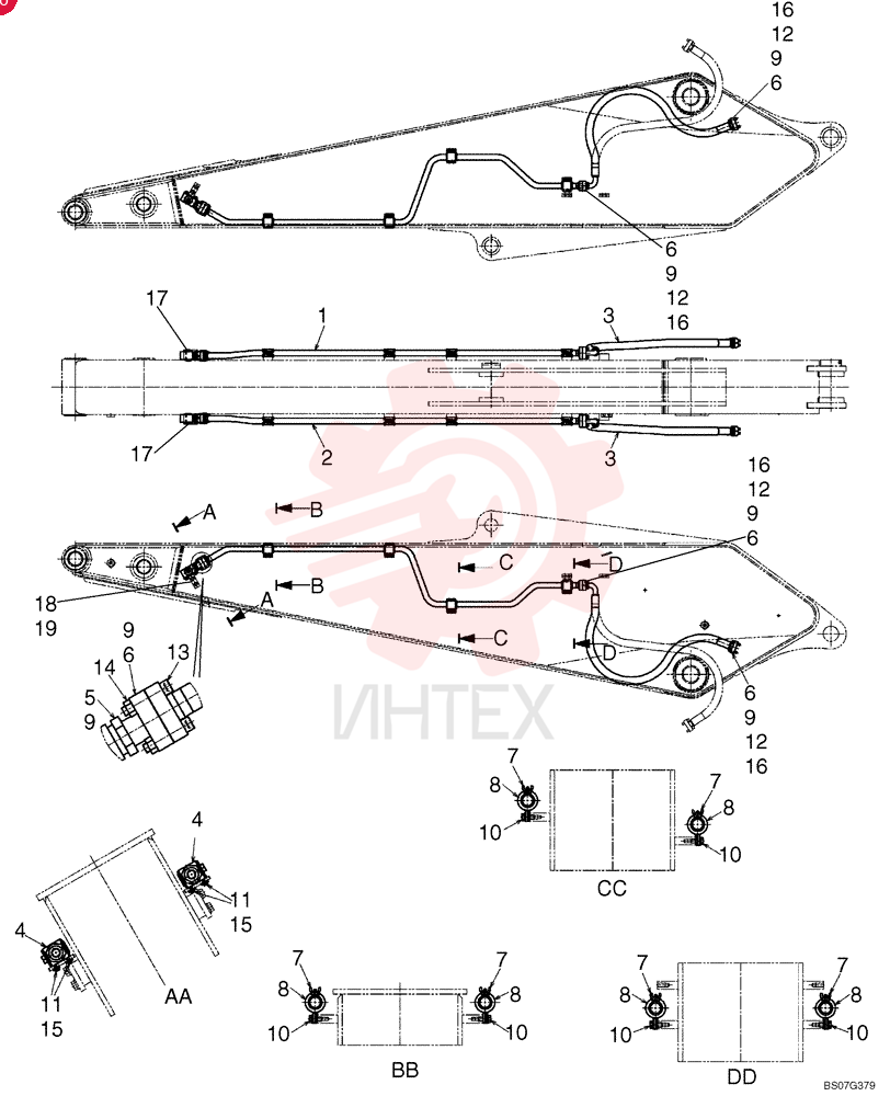 TUBE LS43H01313P1