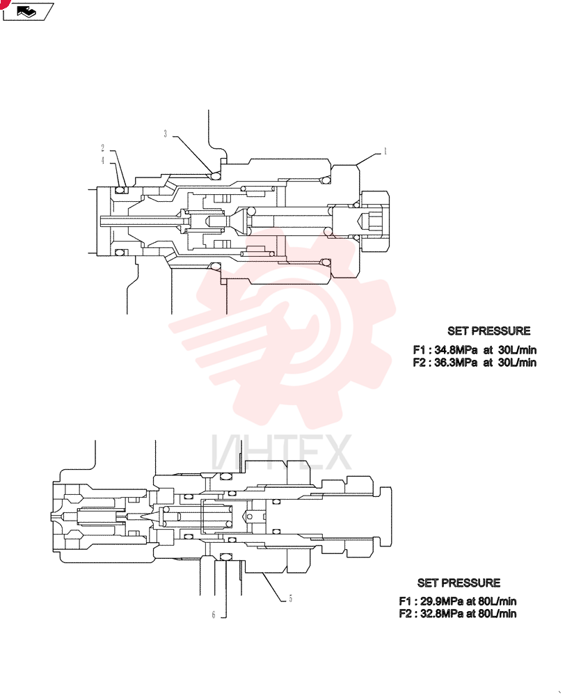 VALVE PRESSURE RELIE LS22V00009F1