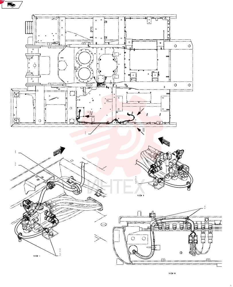 WIRE HARNESS LS13E01255P1