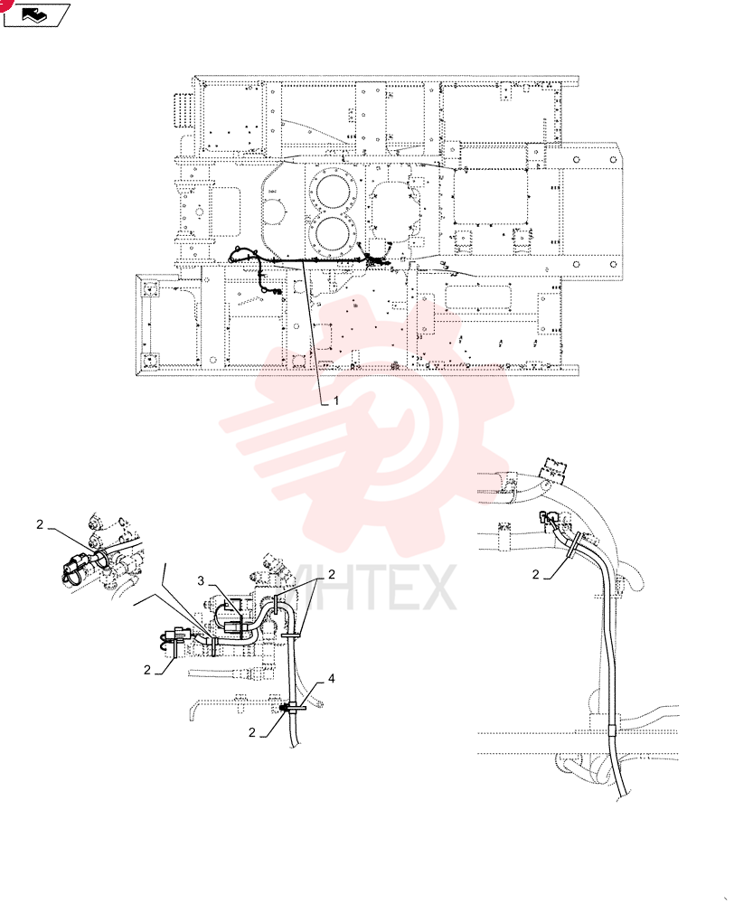 WIRE HARNESS LS13E01253P1