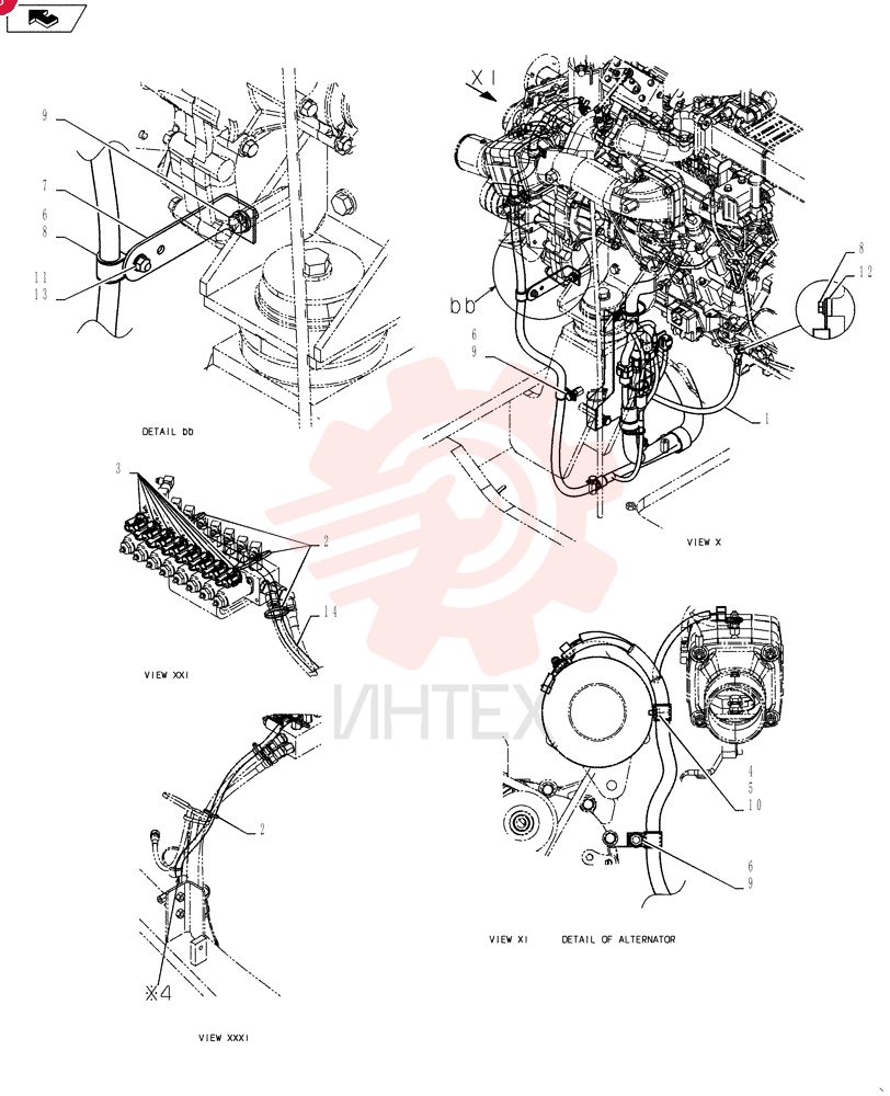 CABLE YN13E01491P1