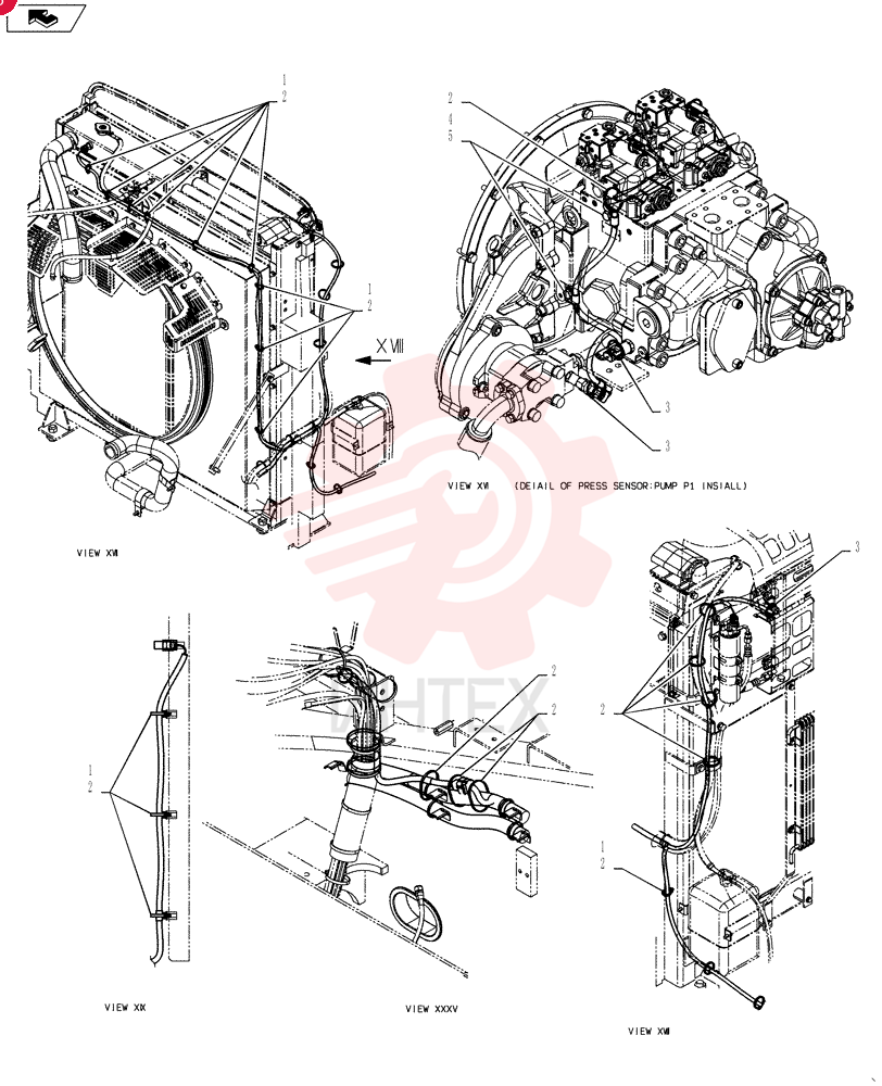CLIP,M8 x 8.20mm Shank YN13E01375P1 (4)
