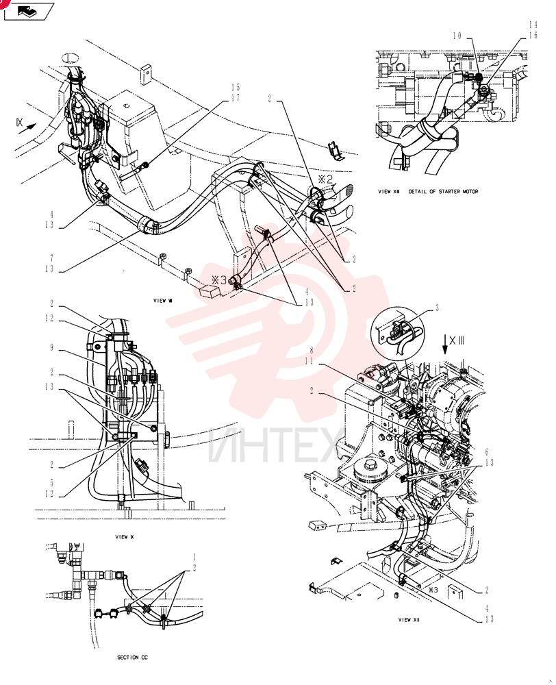 CLIP,M8 x 8.20mm Shank YN13E01375P1 (6)