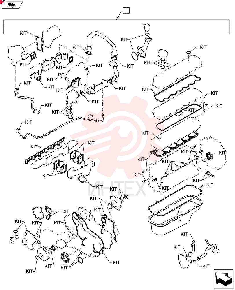 GASKET VH04111E0C50