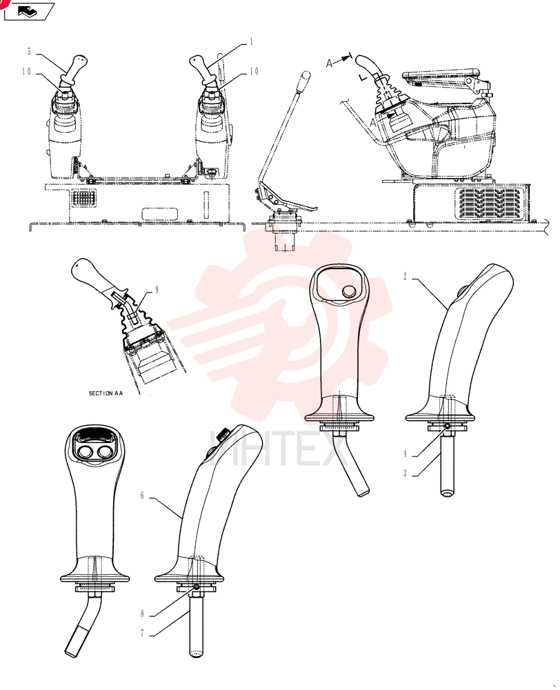 HANDLE GRIP YN03M02123F2