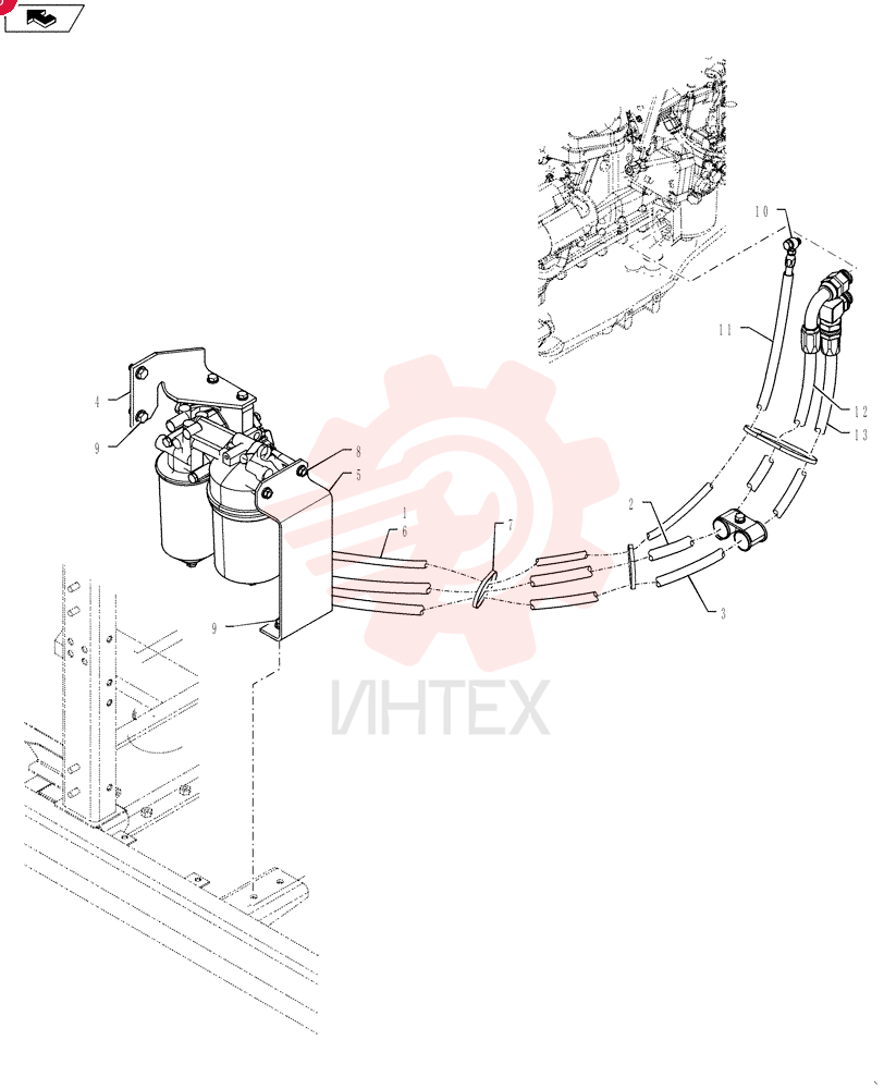 HOSE LQ02P01118D9