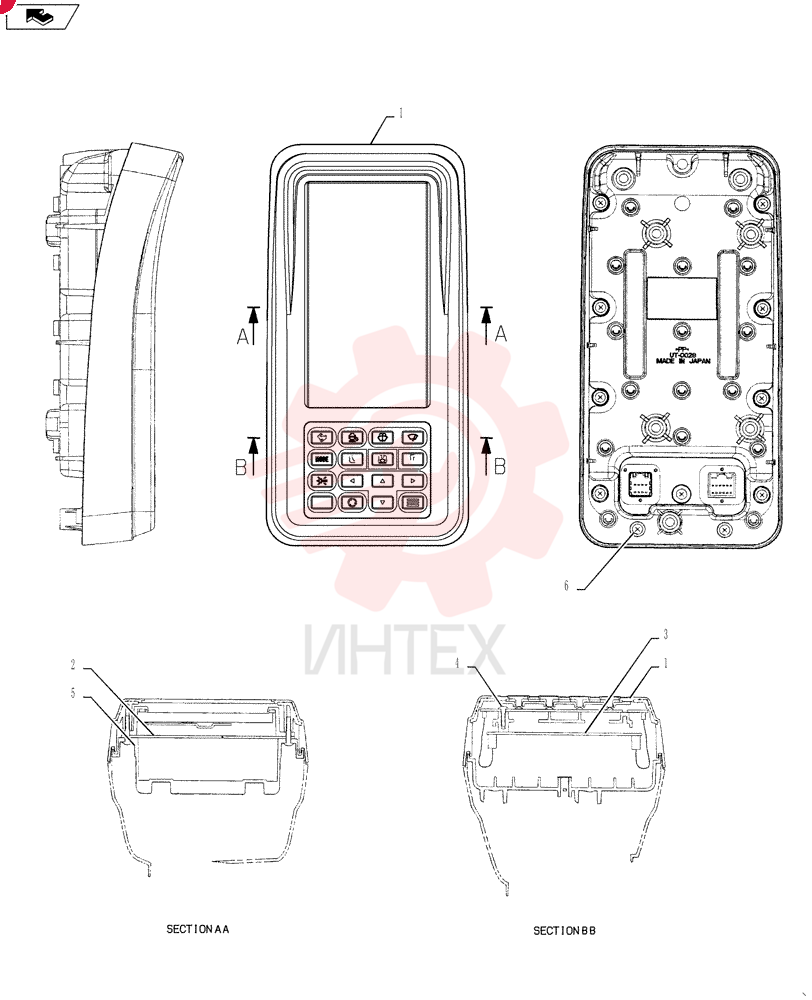 INSTRUMENT CLUSTER YN59S00028F3