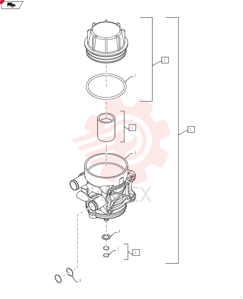 OIL SEPARATOR VH12270E0140