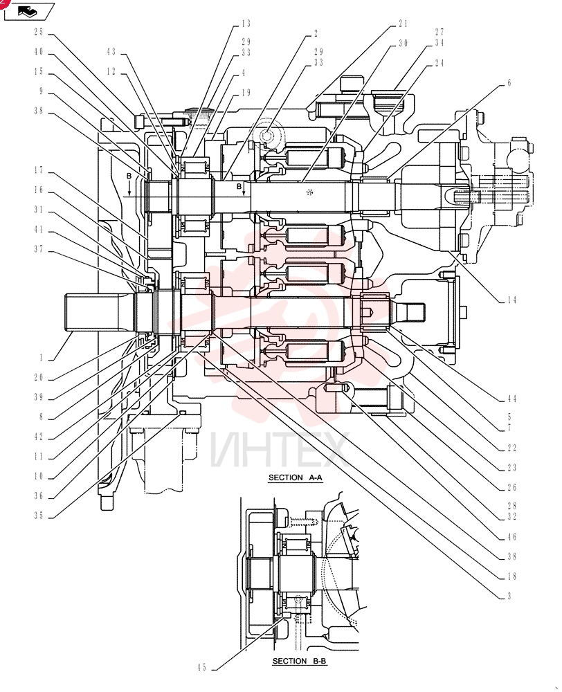 SHAFT LS10V00023S111