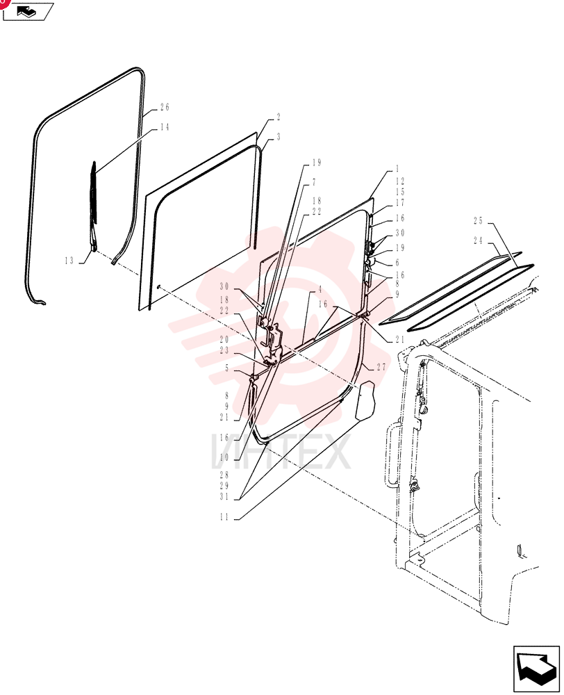 FRAME PY50C01002P1