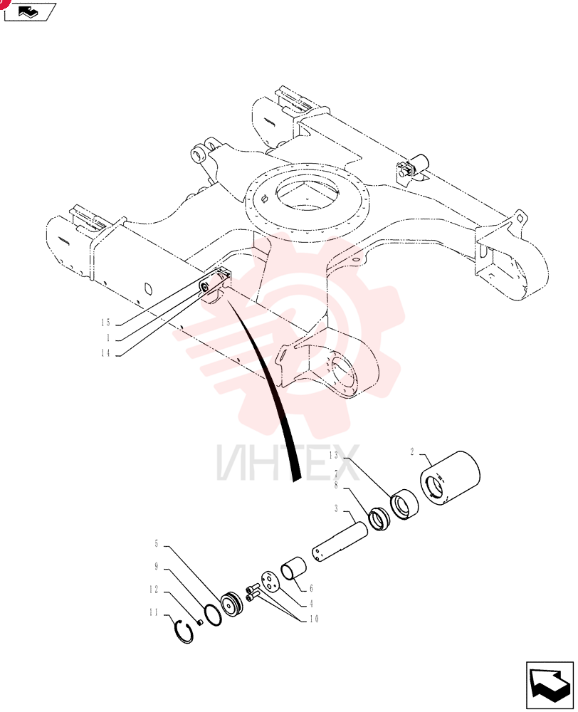 TRACK ROLLER PY64D01008F1