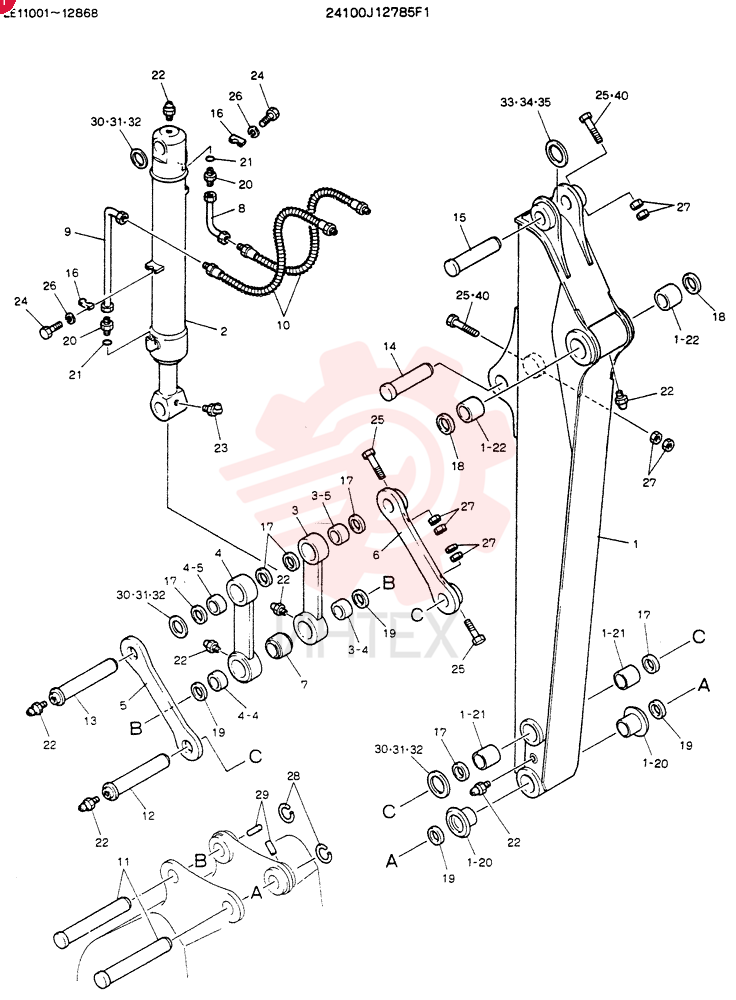 ARM ASSY, 2.15M