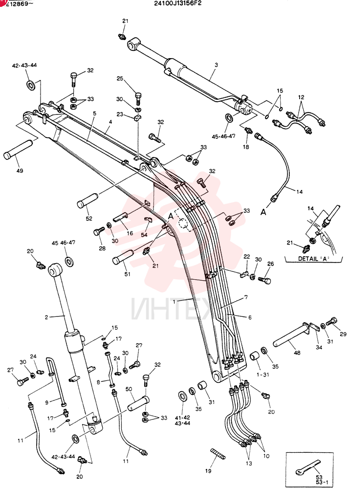 BOOM ASSY, 3. 7M 24100J13156F2