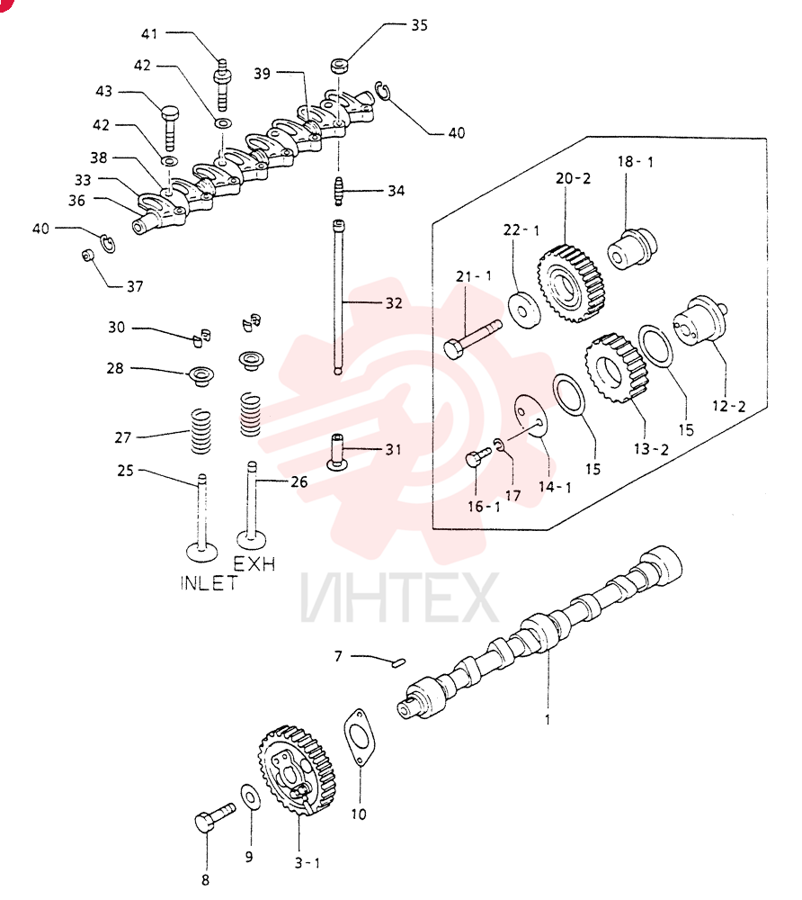 CAM SHAFT VI8941277972