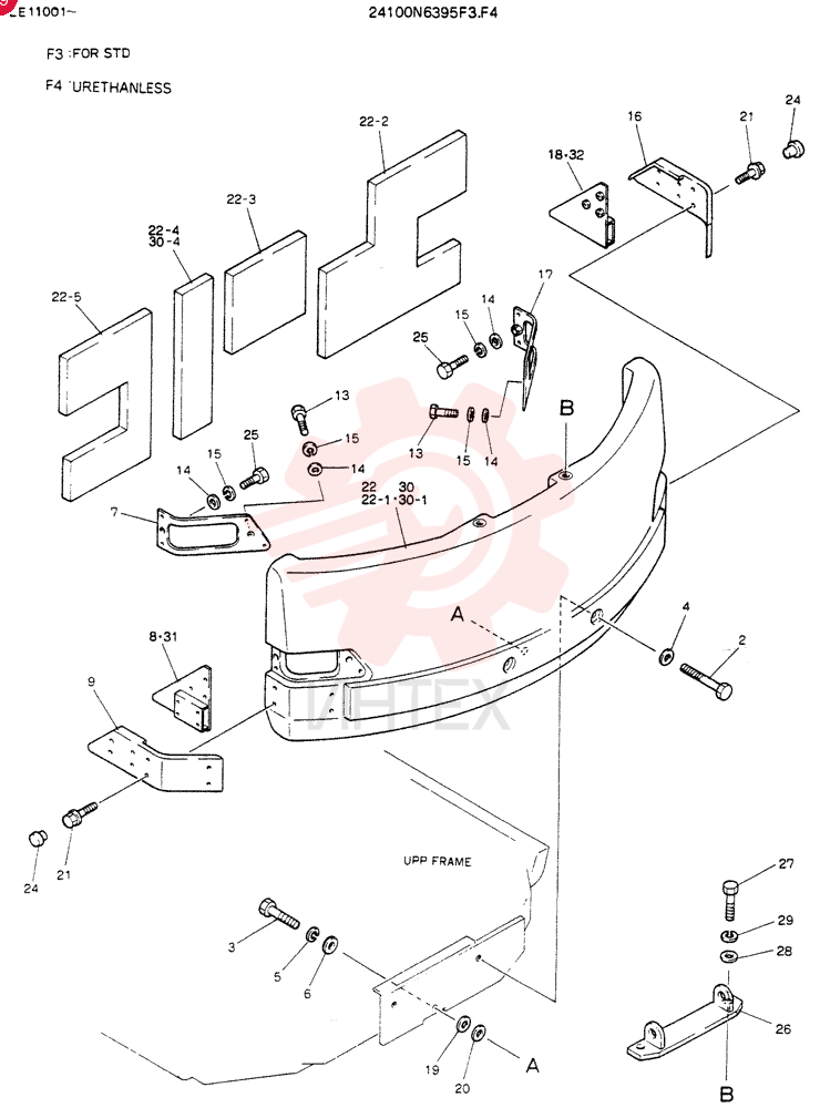 COUNTER-WEIGHT ASSY 24100N6395F3
