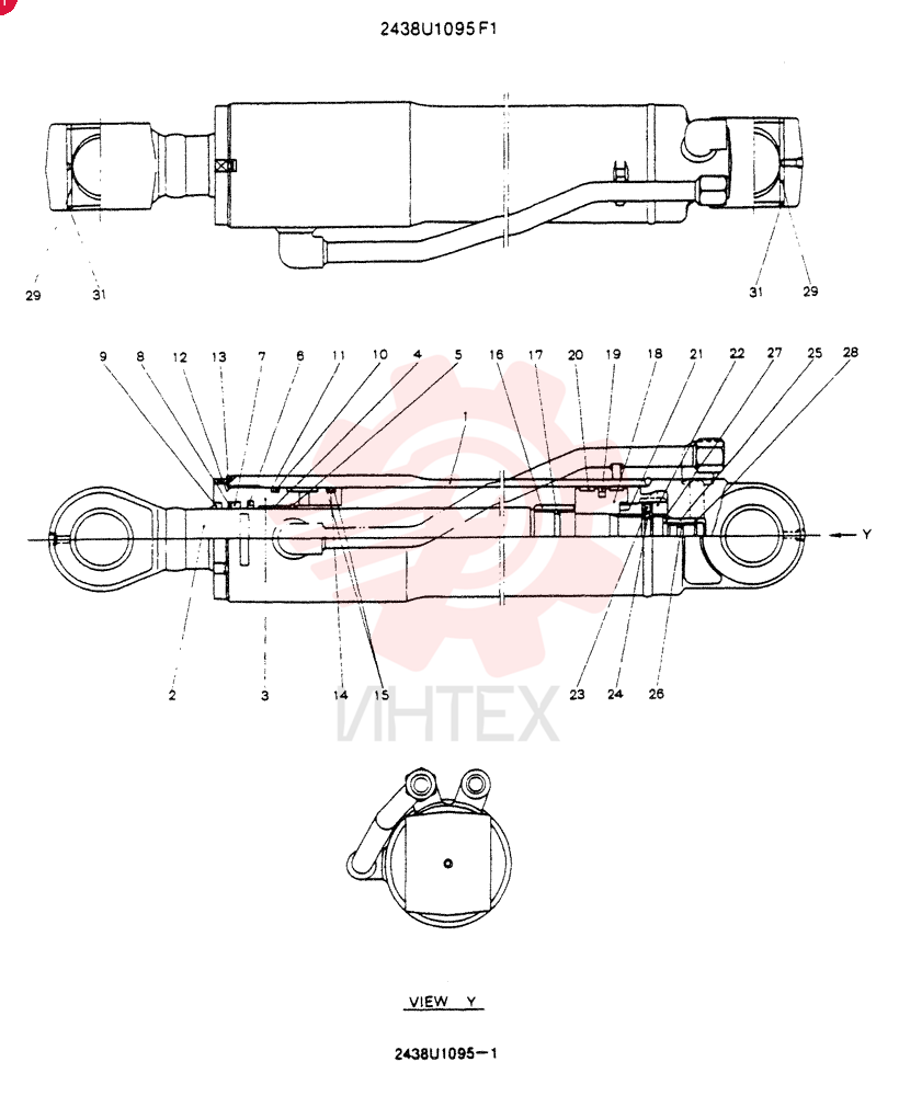 CYLINDER 2438U1095F1