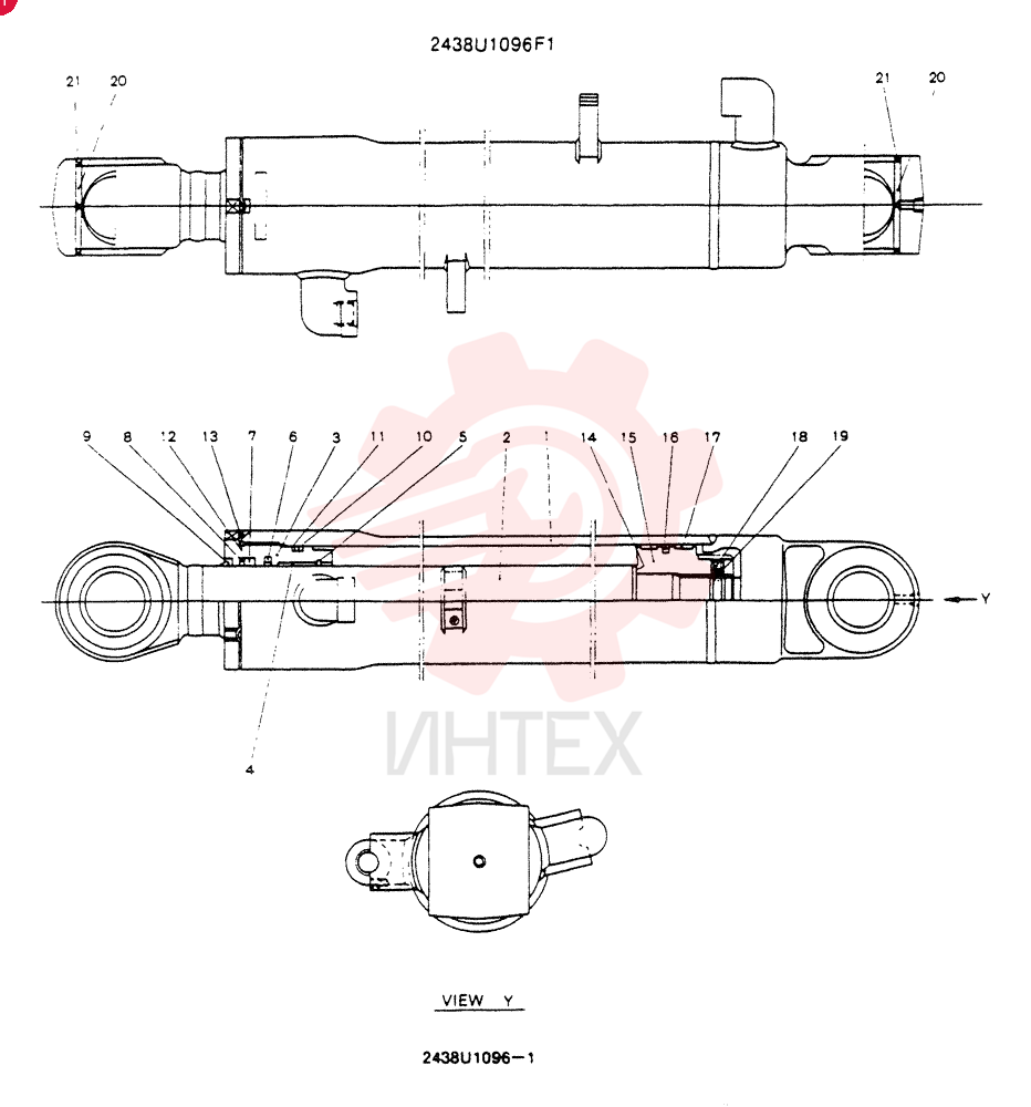 CYLINDER 2438U1096F1