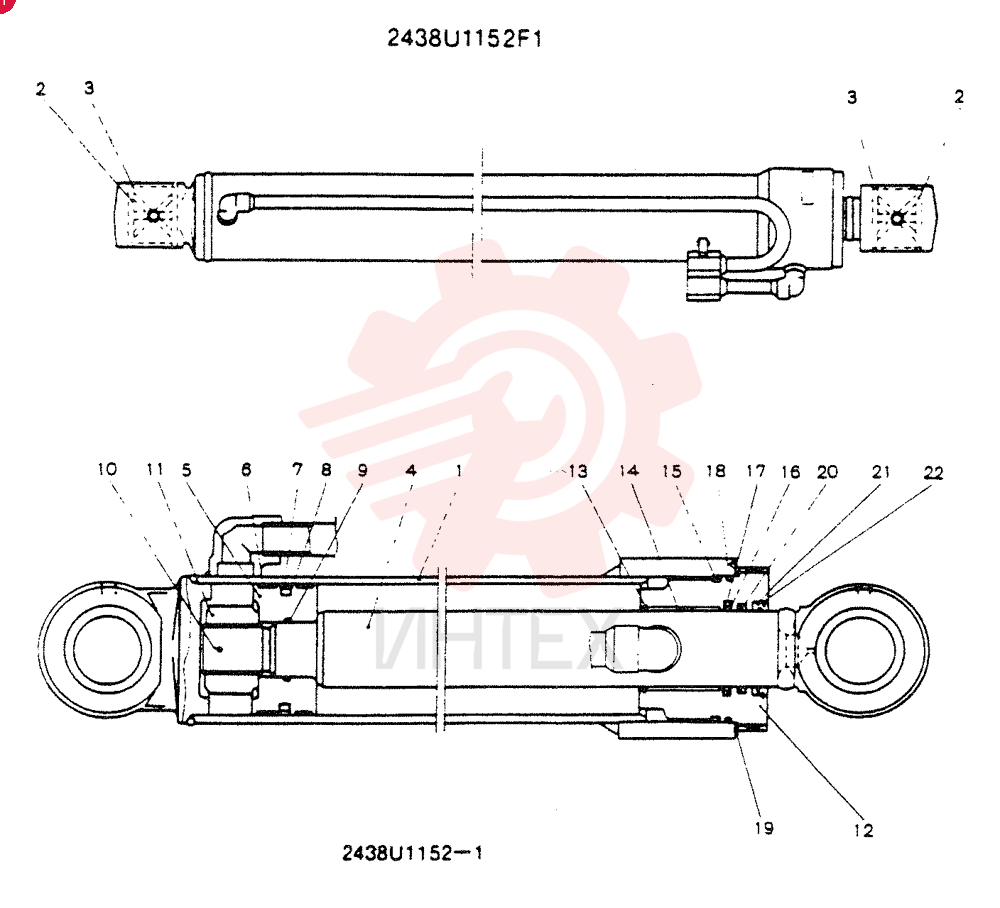 CYLINDER ASSY 2438U1152F1