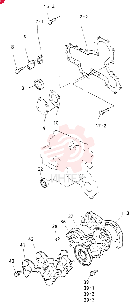 GEAR CASE; TIMING VI8944287990