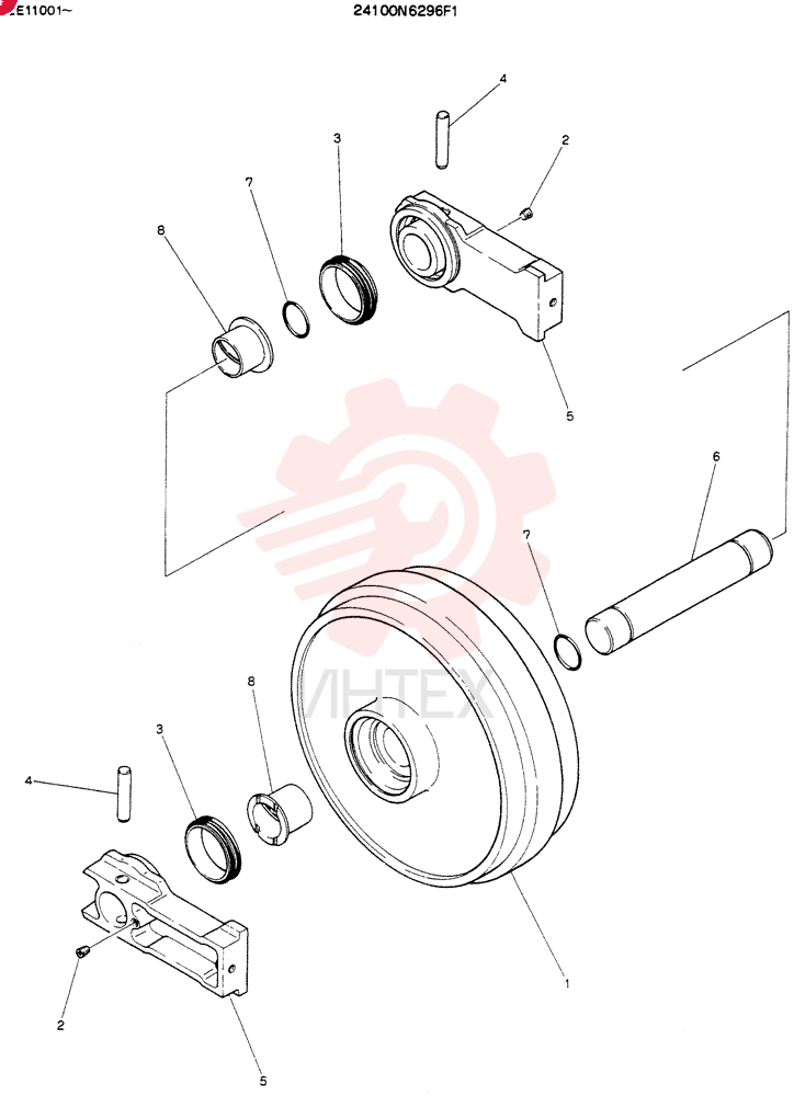 IDLER 24100N6296F1