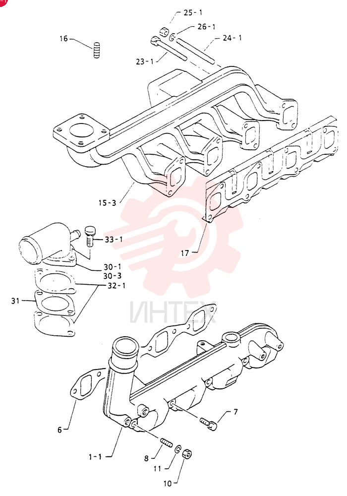 INLET MANIFOLD VI8970114880