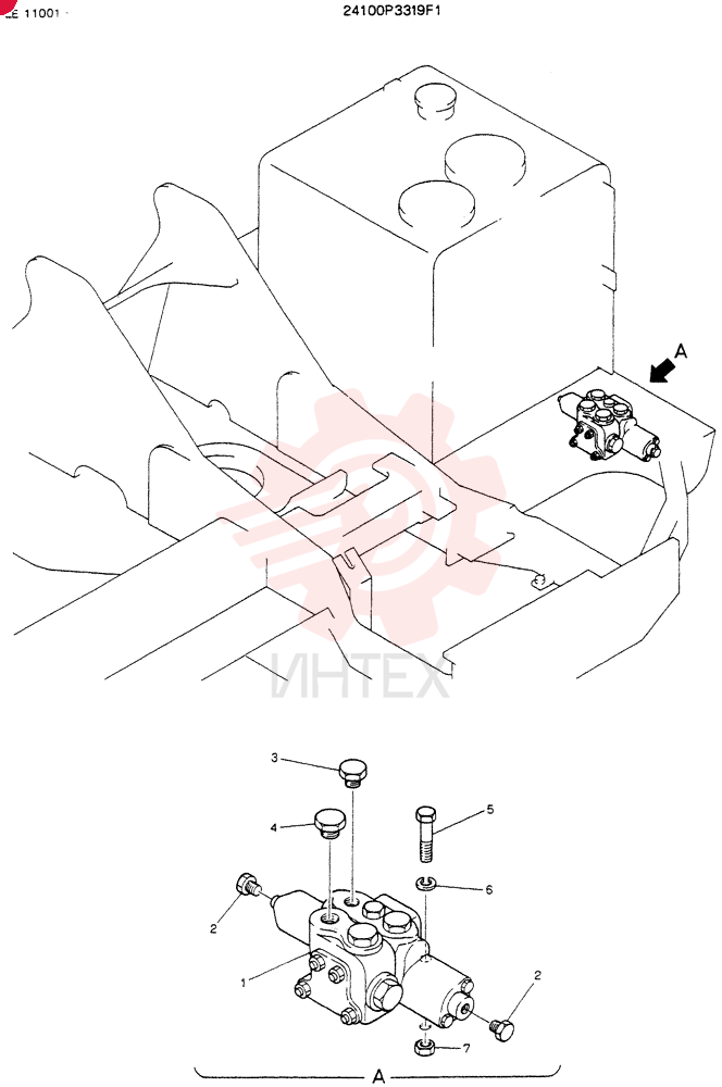 INSTAL,VALVE 24100P3319F1