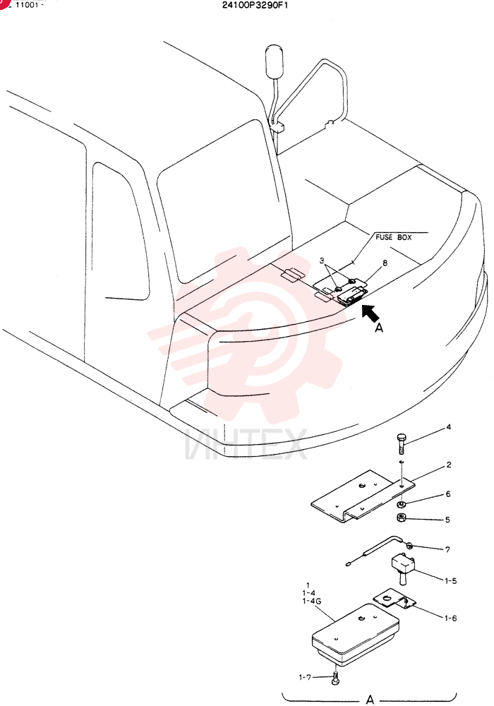 LIGHT ASSY 24100P3290F1