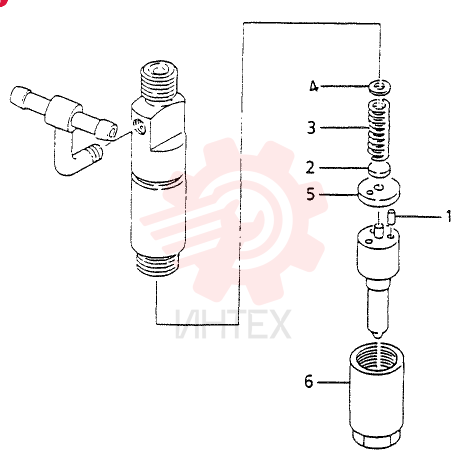 NOZZLE HOLDER VI8941222632