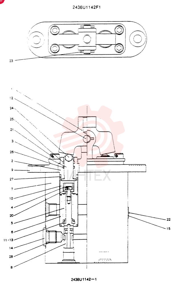 PILOT VALVE 2436U1142F1