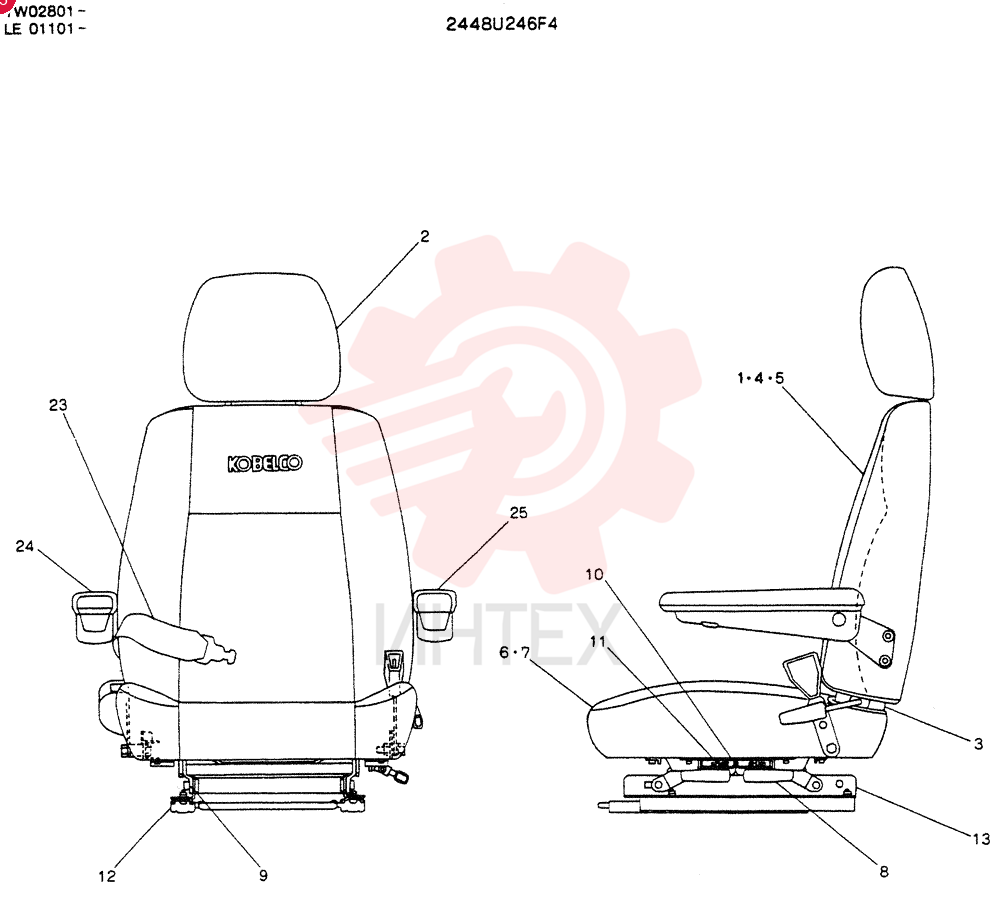 SEAT 2448U246F4