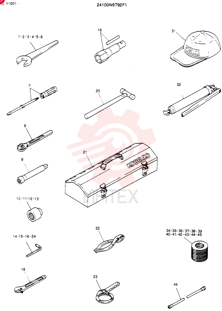 TOOL ASSY 24100N6792F1