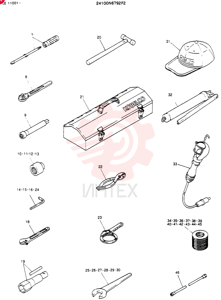 TOOL ASSY 24100N6792F2