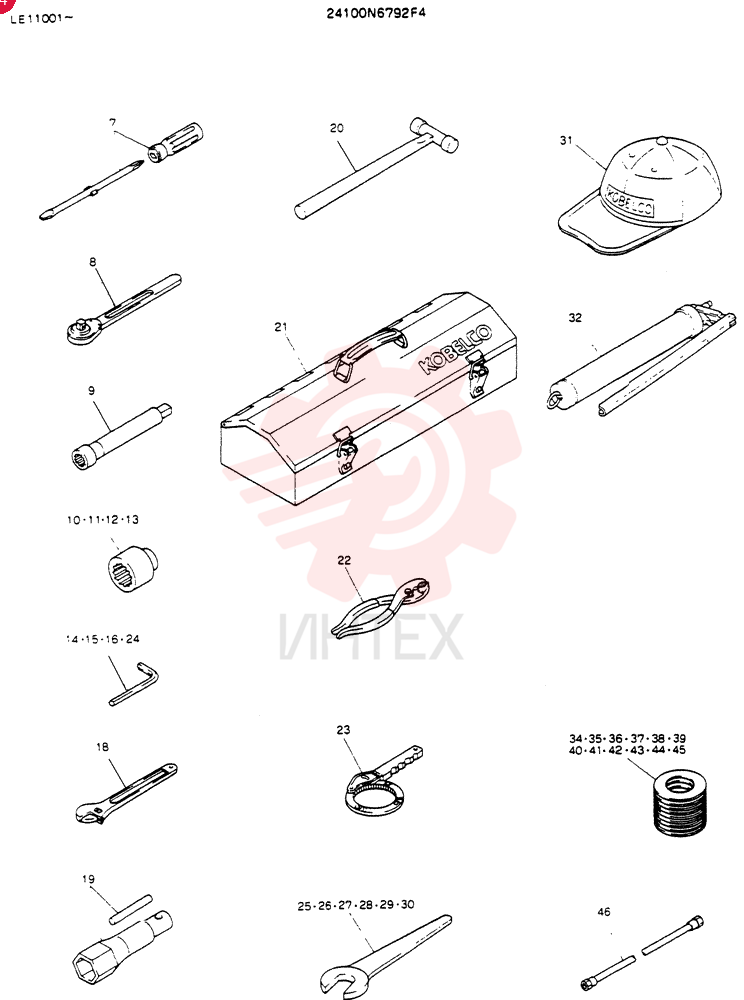 TOOL ASSY 24100N6792F4