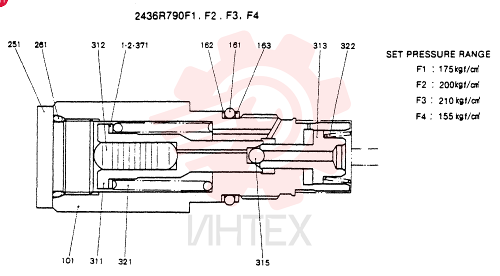 VALVE ASSY 2436R790F1