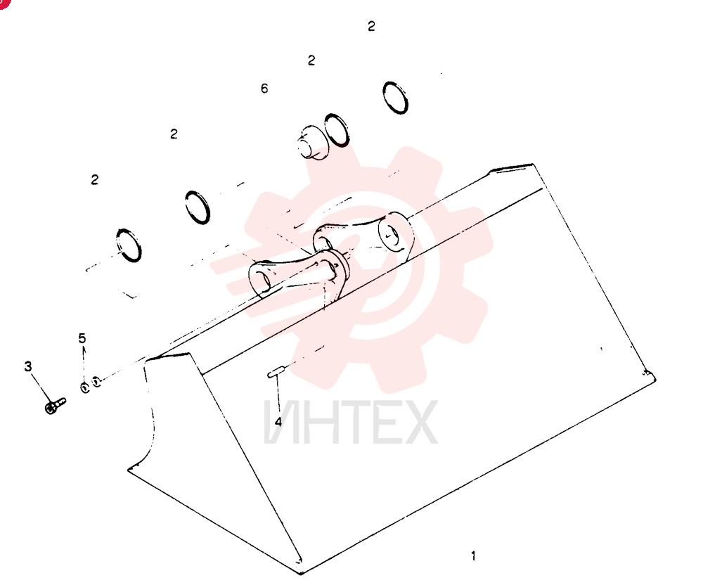 BUCKET, FINISHING 2412J1493