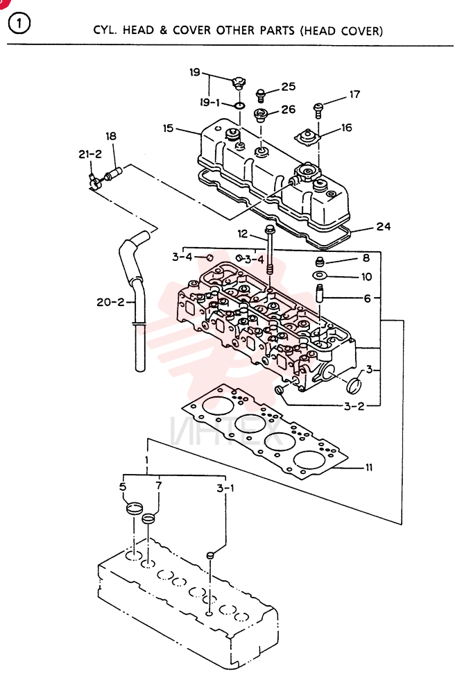 CYLINDER HEAD VI8944315230