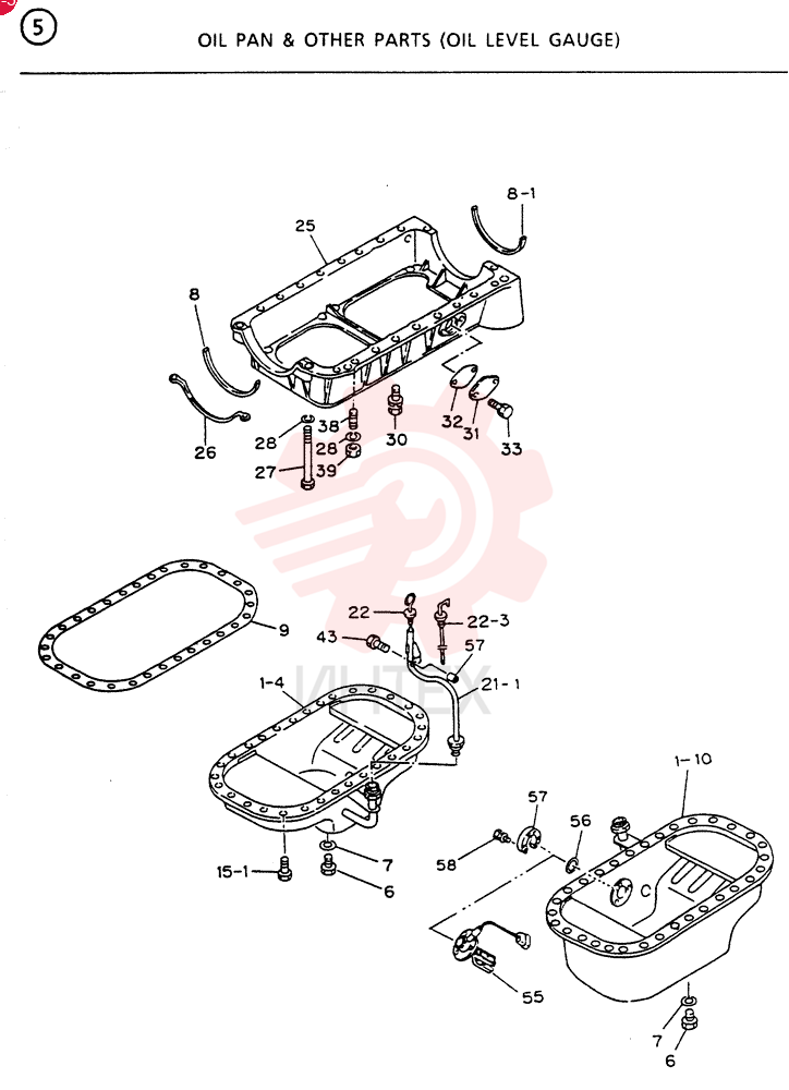 ENGINE OIL PAN VI8943347390