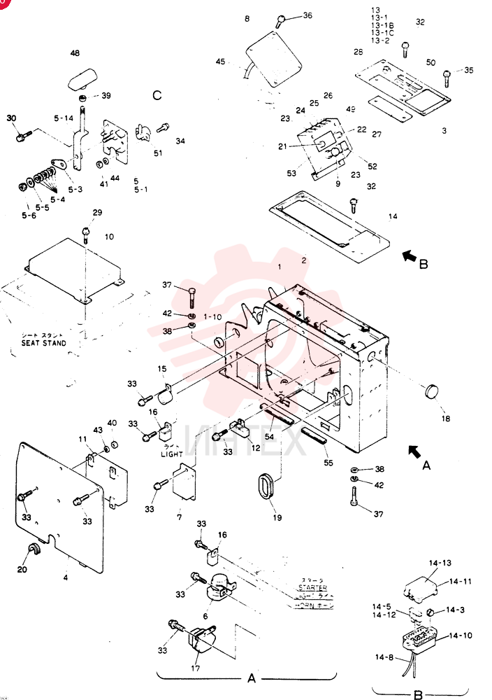 PANEL ASSY, INST 24100J14524F2 (5)