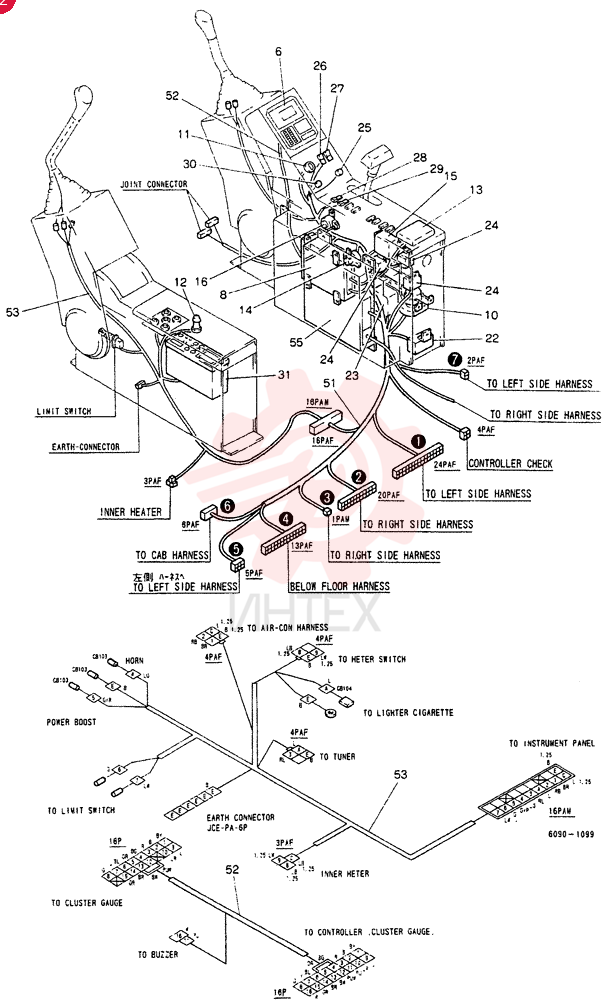 PANEL ASSY, INST 24100J14524F2 (3)