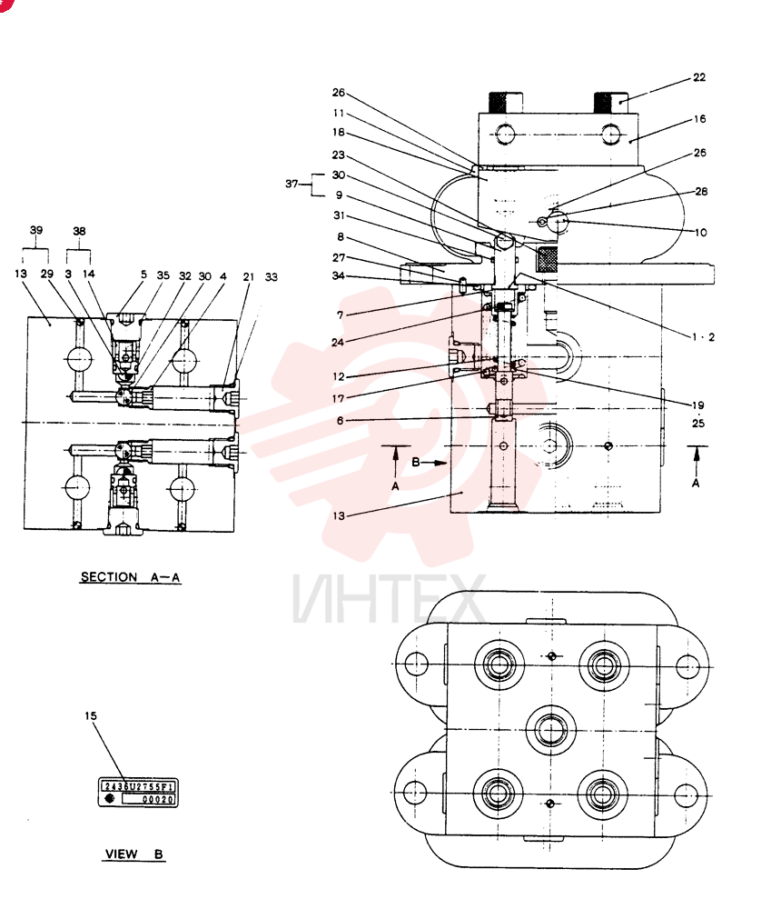 PILOT VALVE 2436U2755F1