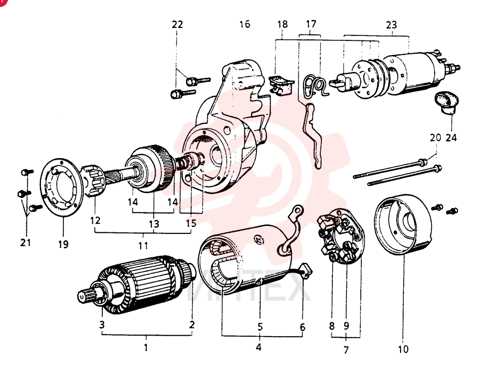 STARTER MOTOR VI8944234520 (2)