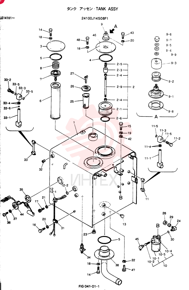 TANK ASSY 24100J14508F1