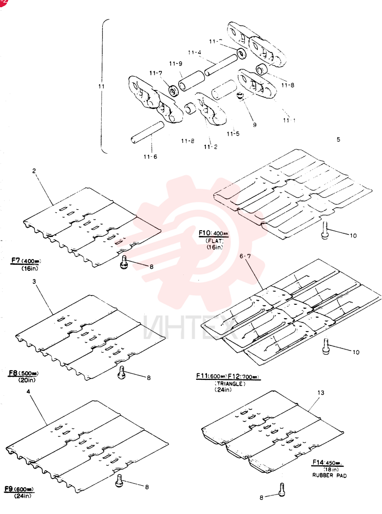 TRACK ASSY 24100J11947F7