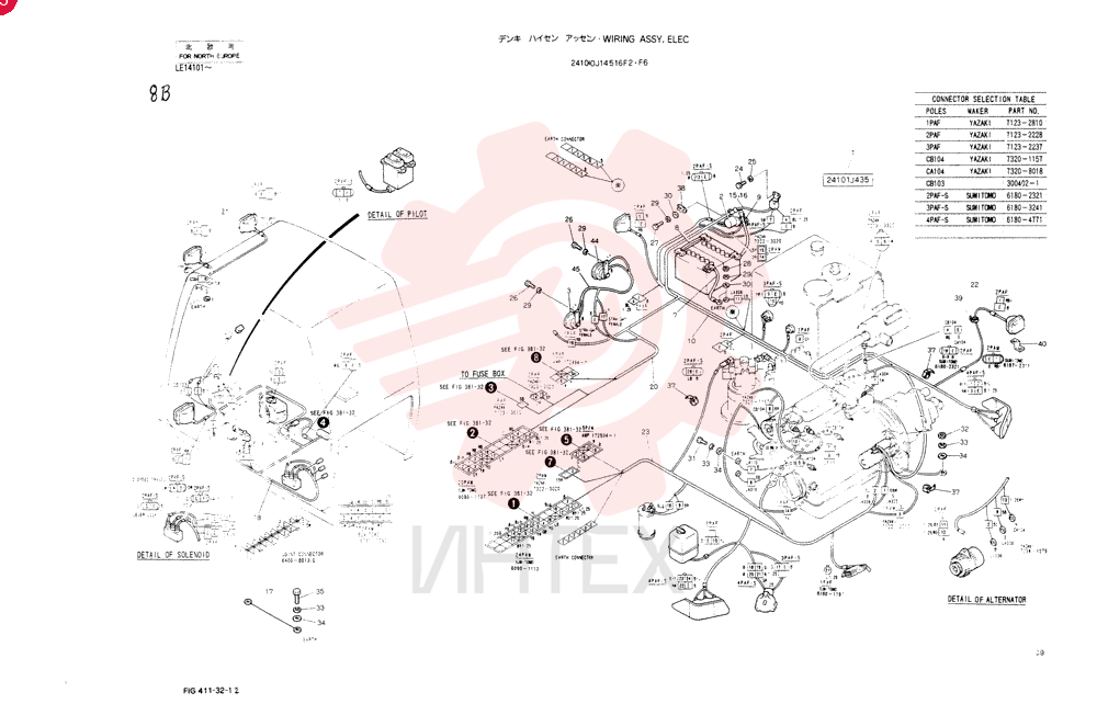 WIRING ASSY, ELEC 24100J14516F2