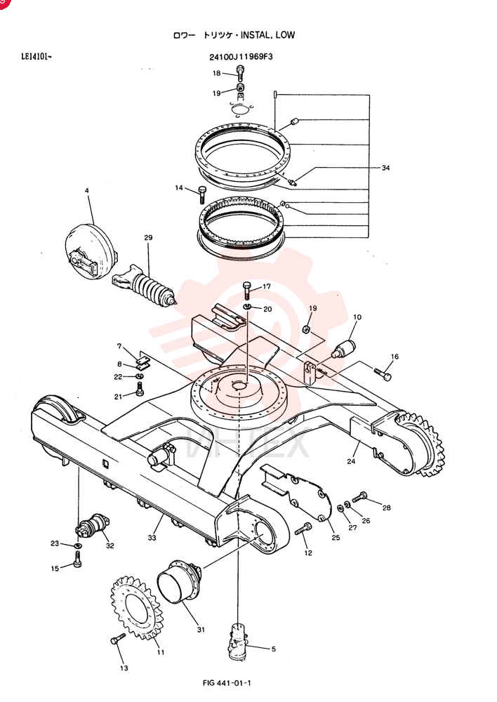 INSTAL, LOW 24100J11969F3