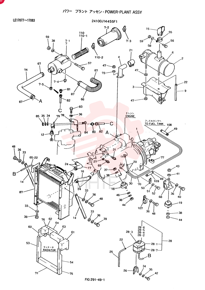 POWER-PLANT ASSY 24100J14455F1