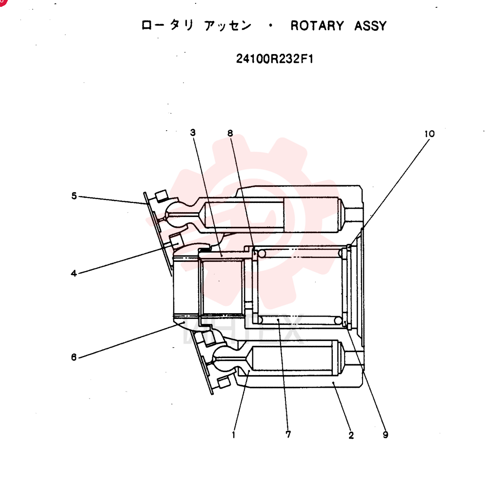 ROTARY DIVIDER 24100R232F1