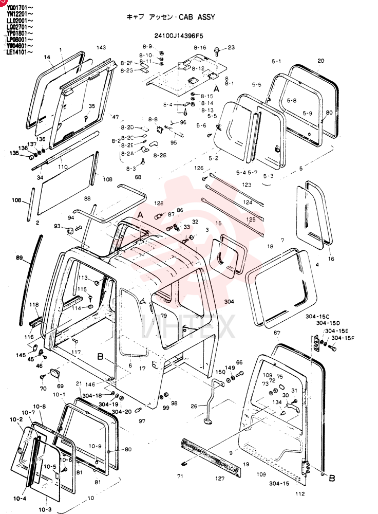 CAB ASSY 24100J14396F5 (2)